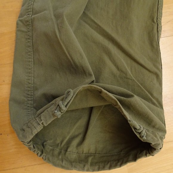 ABERCROMBIE & FITCH 092 Paratrooper M51 Cargo Pants SIZE Large Military OD Green - Picture 4 of 13